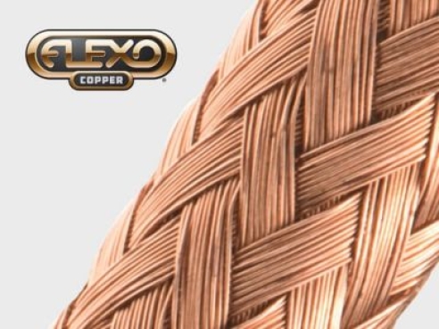Kupfergeflecht als EMV Abschirmung für Kabel Flexo Copper